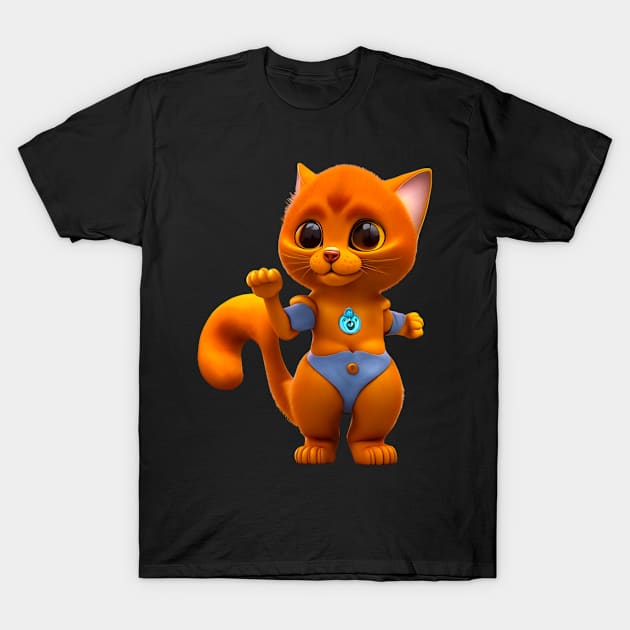 Adorable, Cool, Cute Cats and Kittens 24 T-Shirt by The Black Panther